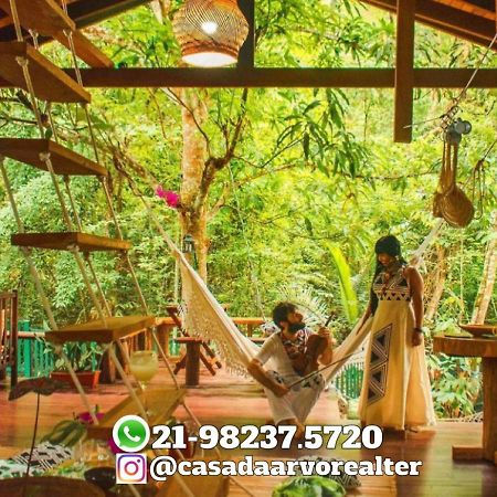 Casa Da Arvore, Sonho Na Amazonia, 2Min A Pe Da Praia Alter do Chão Exterior foto